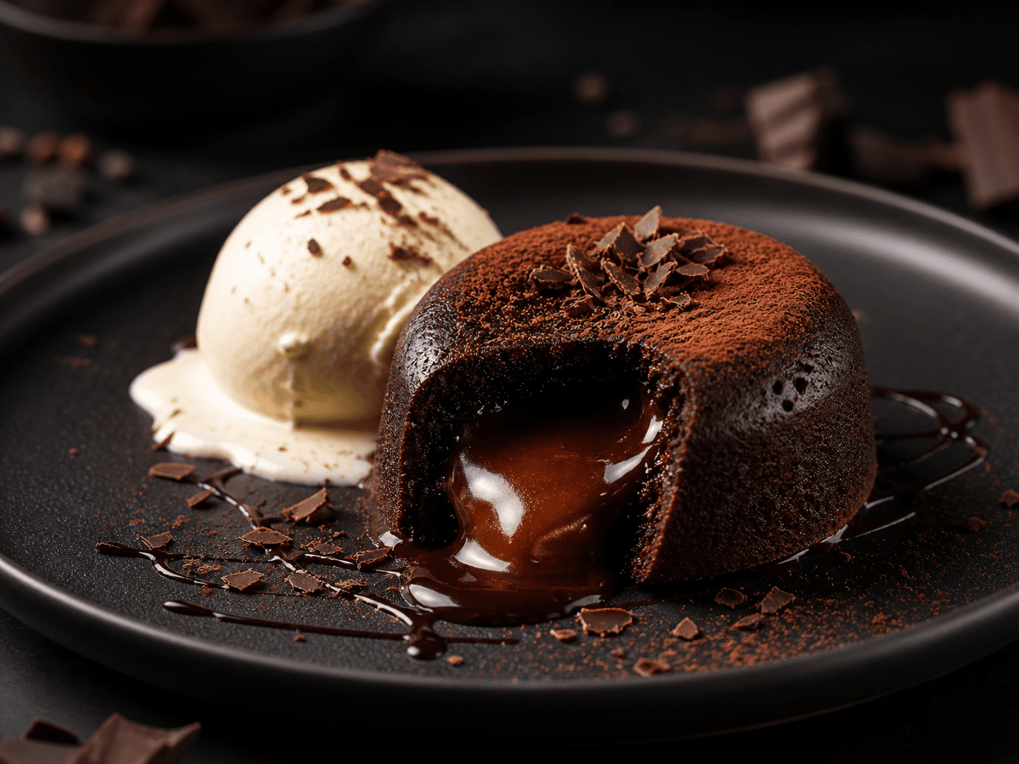 Choco Lava with Ice Cream